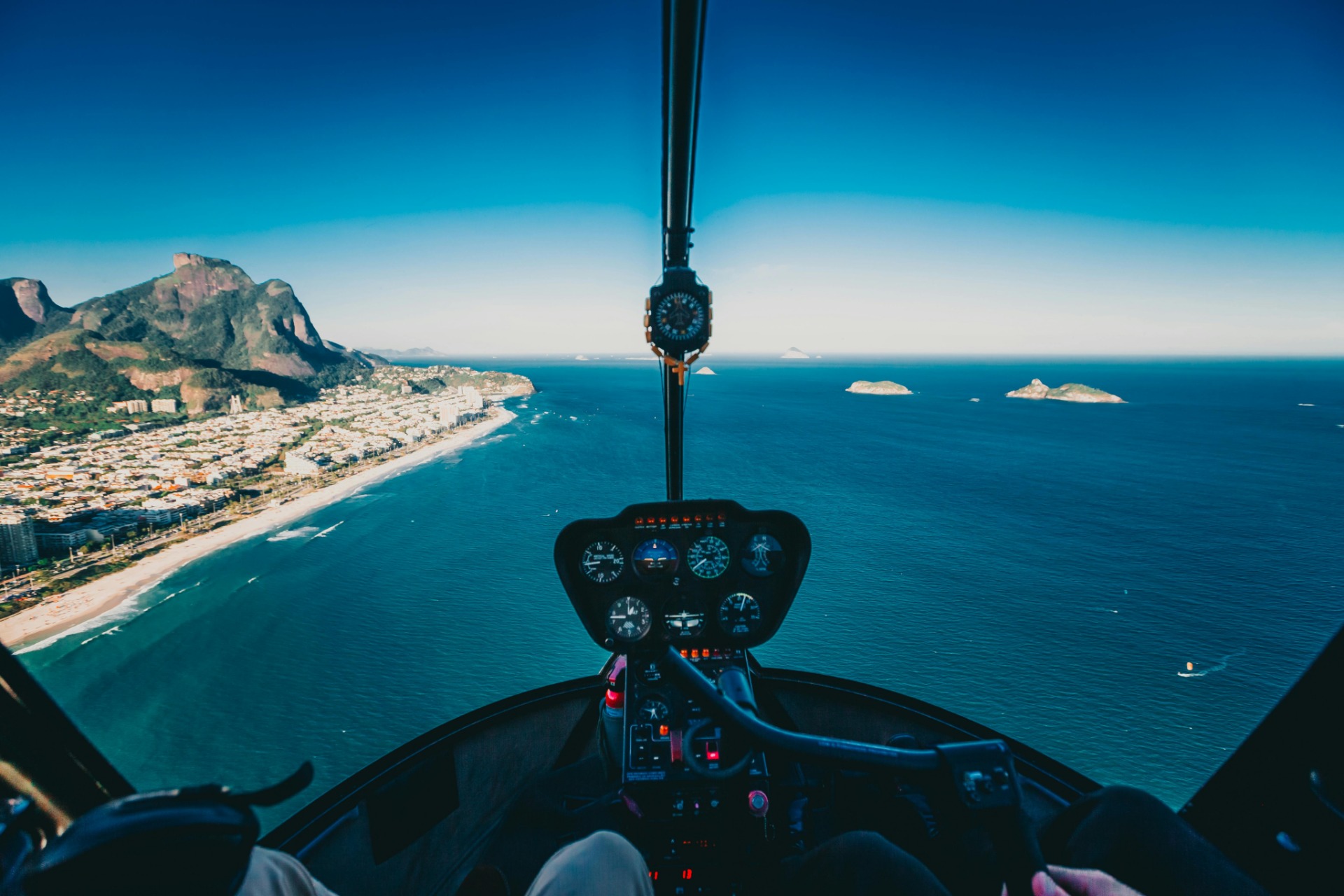 Hubschrauberflug