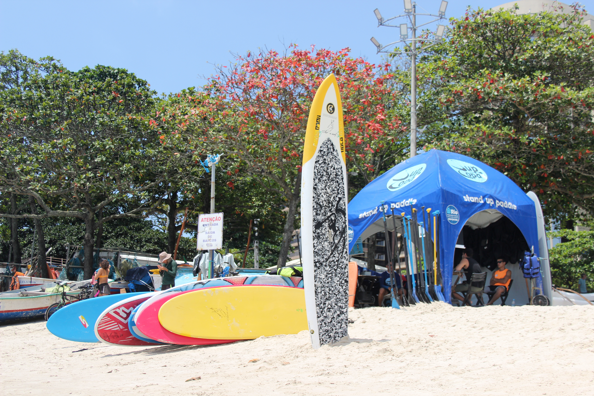 Stand up Paddle in Copacabana 