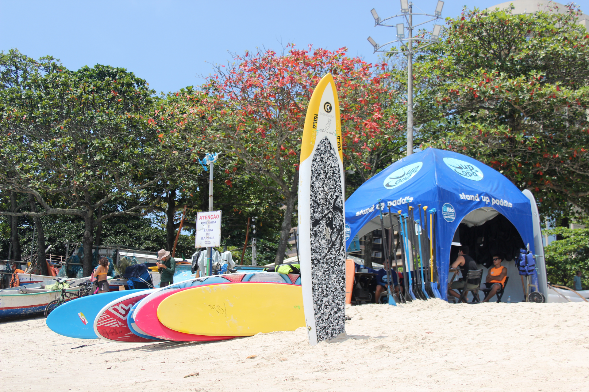 Stand up Paddle à Copacabana 