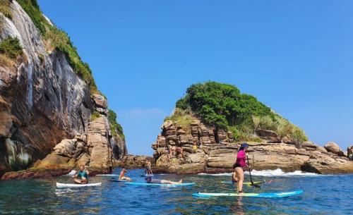 Stand up Paddle à Copacabana 