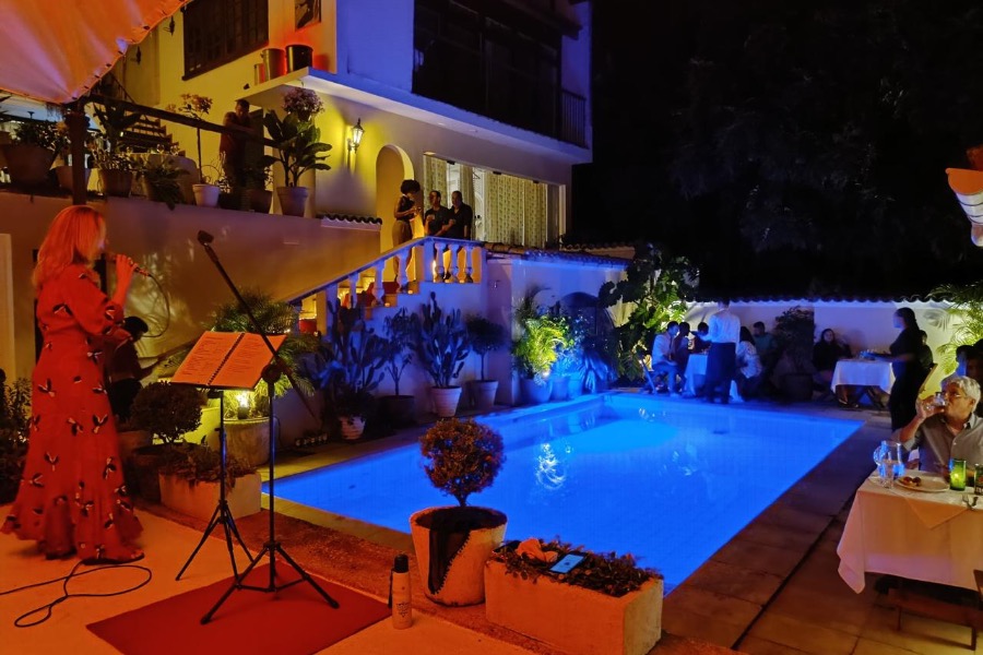 An evening of magic at Casa São Conrado : back on Valentine's Day