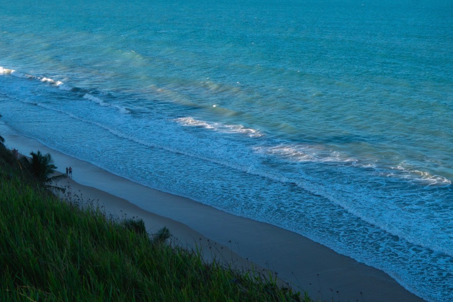 La plage de Cacimbinhas, Tibau do sul