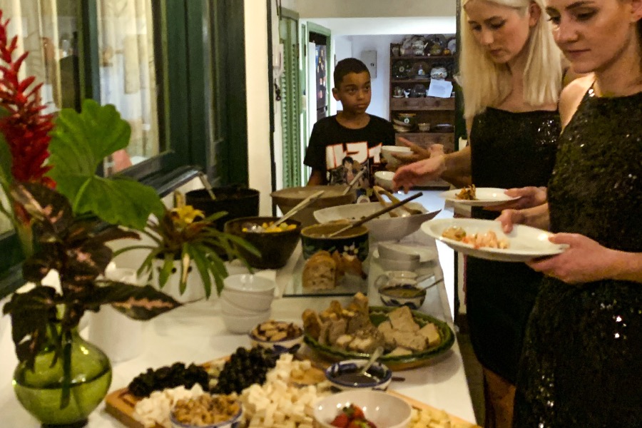 Soirée de Noël à la Casa São Conrado