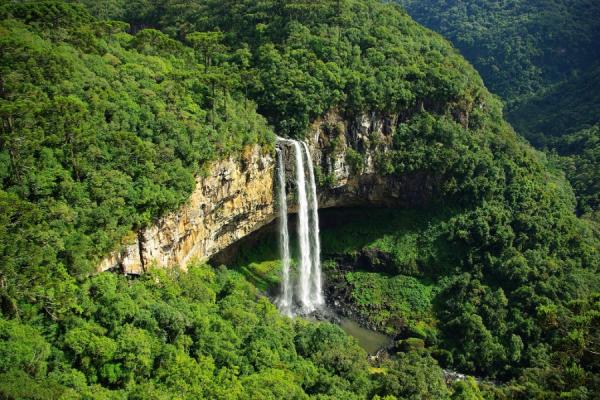 Der Caracol-Wasserfall