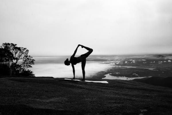 Uma pausa no Yoga